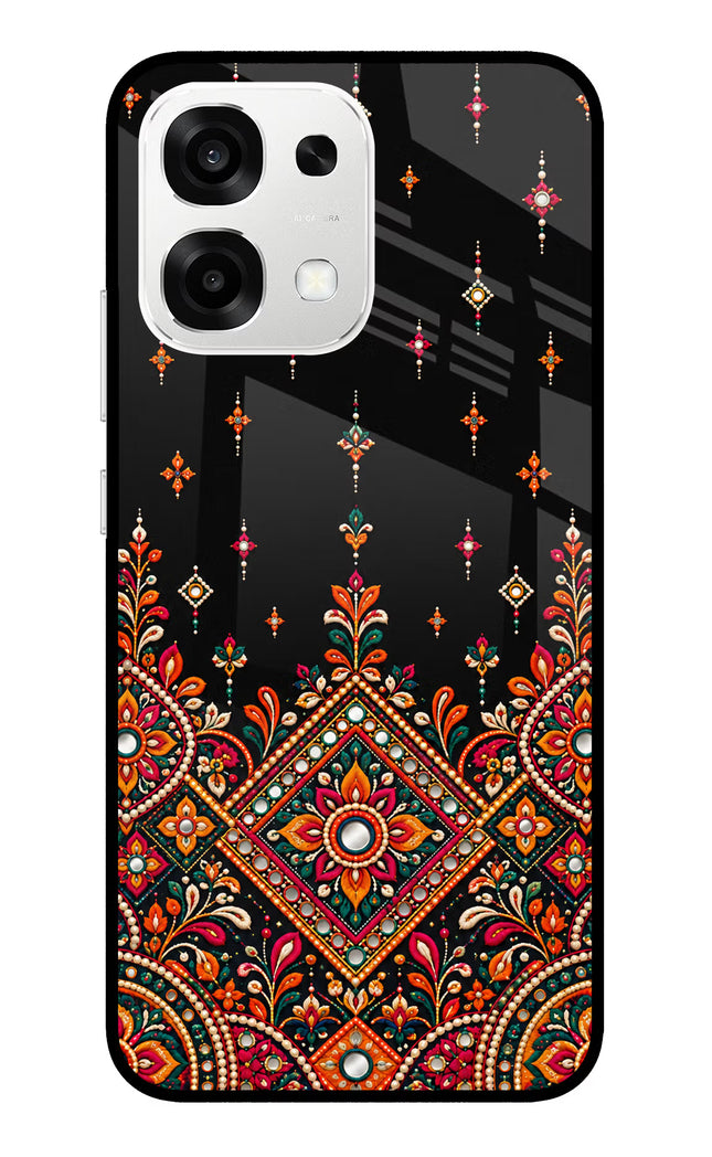 Noir Mehfil Oppo F33 5G Metal Case Back Cover by Casekaro