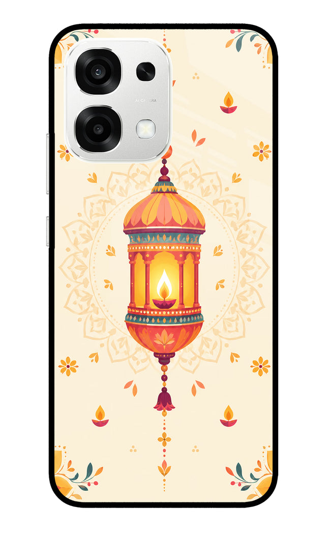 Golden Lantern Oppo F33 5G Metal Case Back Cover by Casekaro