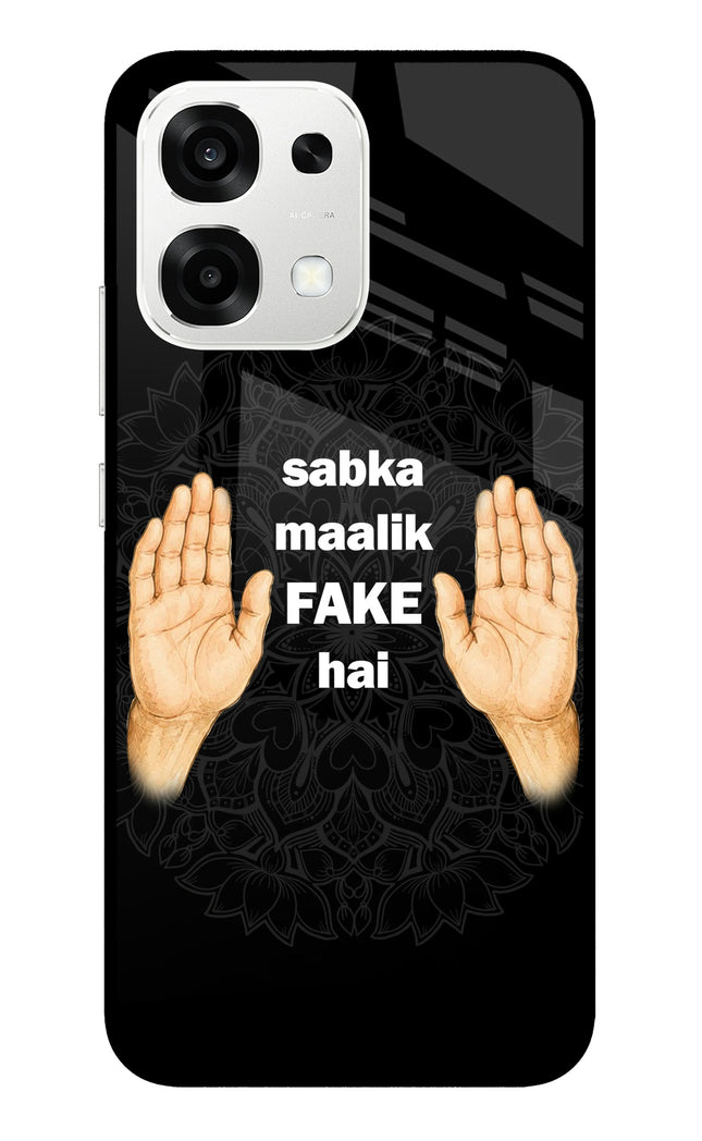 Sabka Malik Fake Oppo F33 5G Metal Case Back Cover by Casekaro