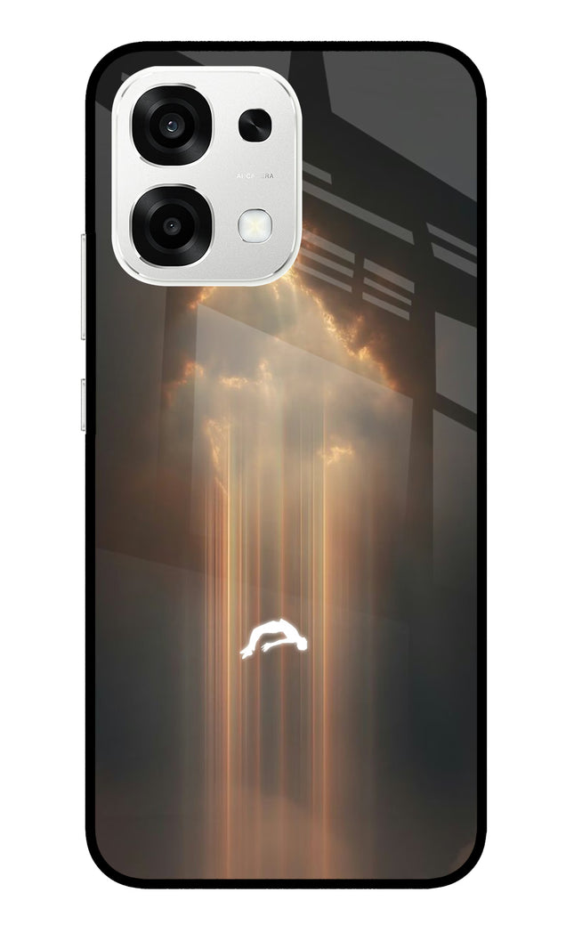 Heavenly Beam Oppo F33 5G Metal Case Back Cover by Casekaro