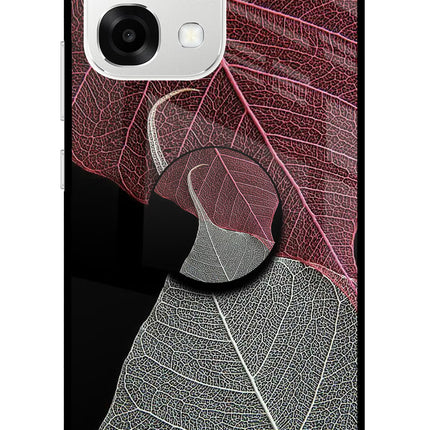 Leaf Pattern Oppo F33 5G Pop Case by Casekaro