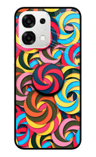 Spiral Pattern Oppo F33 5G Pop Case by Casekaro