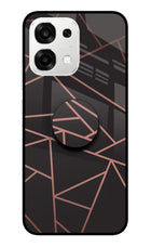Geometric Pattern Oppo F33 5G Pop Case by Casekaro