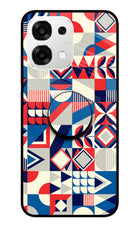 Colorful Pattern Oppo F33 5G Pop Case by Casekaro