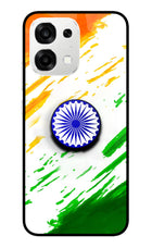 Indian Flag Ashoka Chakra Oppo F33 5G Pop Case by Casekaro