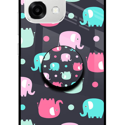 Baby Elephants Oppo F33 5G Pop Case by Casekaro