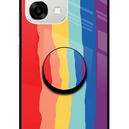 Rainbow Oppo F33 5G Pop Case by Casekaro