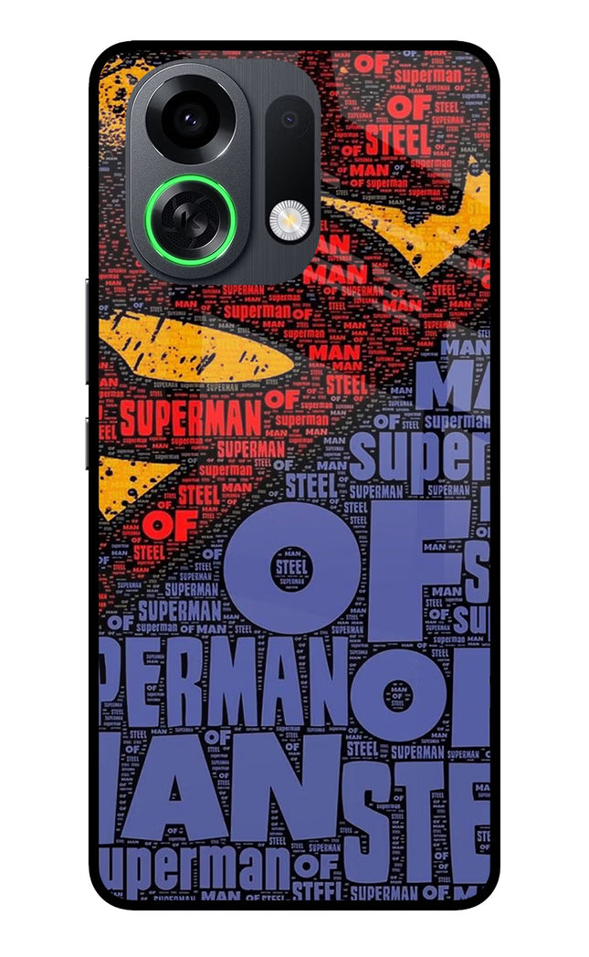 Superman OPPO K13 Turbo Pro 5G Metal Case Back Cover by Casekaro