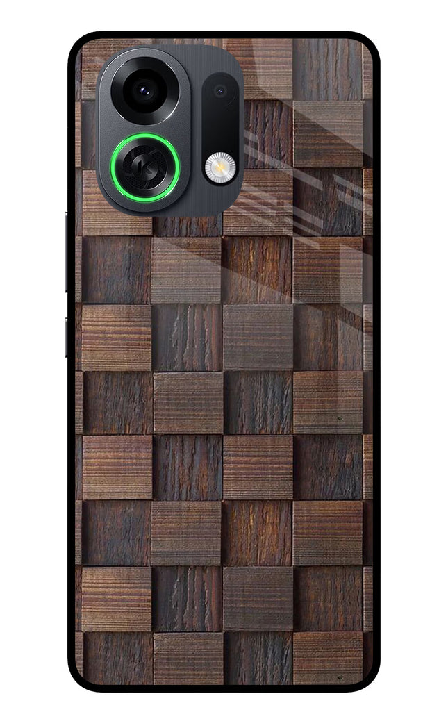 Wooden Cube Design OPPO K13 Turbo Pro 5G Metal Case Back Cover by Casekaro