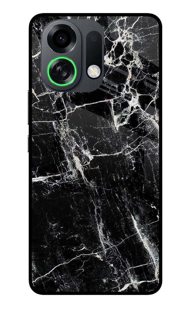 Black Marble Texture OPPO K13 Turbo Pro 5G Metal Case Back Cover by Casekaro