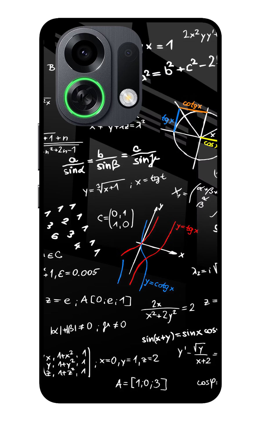 Mathematics Formula OPPO K13 Turbo Pro 5G Back Cover, Metal case