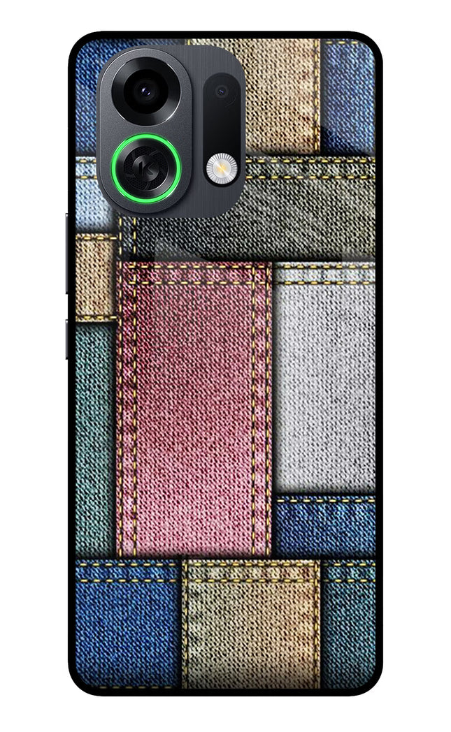 Multicolor Jeans OPPO K13 Turbo Pro 5G Metal Case Back Cover by Casekaro