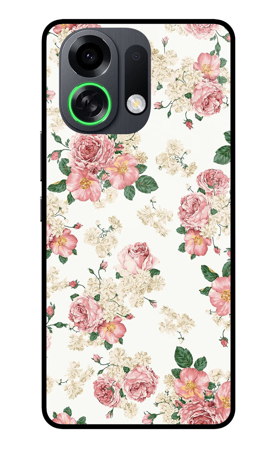 Flowers OPPO K13 Turbo Pro 5G Back Cover, Metal case