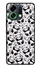 Cute Panda OPPO K13 Turbo Pro 5G Metal Case Back Cover by Casekaro