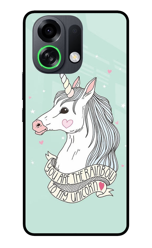 Unicorn Wallpaper OPPO K13 Turbo Pro 5G Metal Case Back Cover by Casekaro