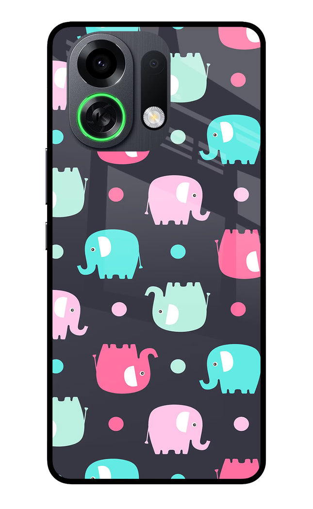 Elephants OPPO K13 Turbo Pro 5G Metal Case Back Cover by Casekaro