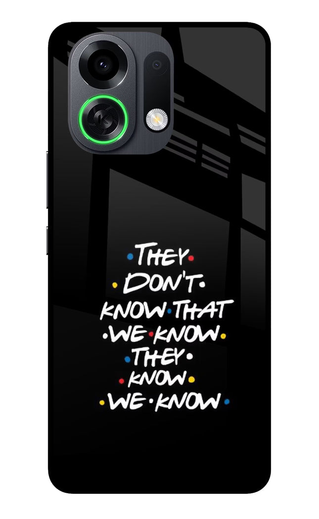 FRIENDS Dialogue OPPO K13 Turbo Pro 5G Metal Case Back Cover by Casekaro