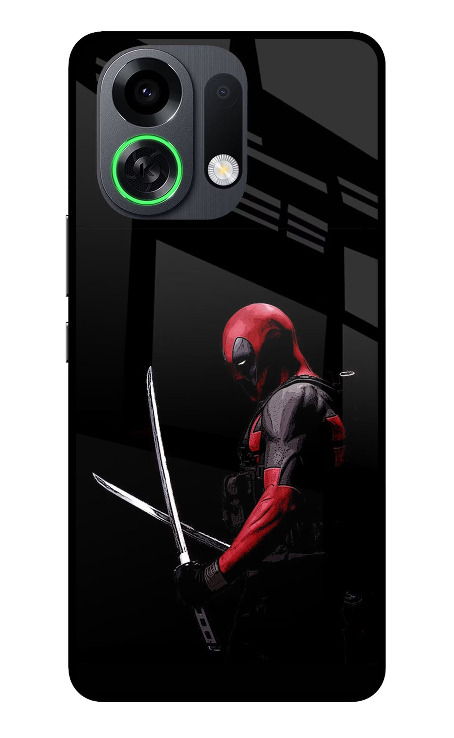 Deadpool OPPO K13 Turbo Pro 5G Back Cover, Metal case