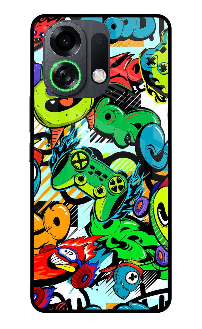 Game Doodle OPPO K13 Turbo Pro 5G Metal Case Back Cover by Casekaro
