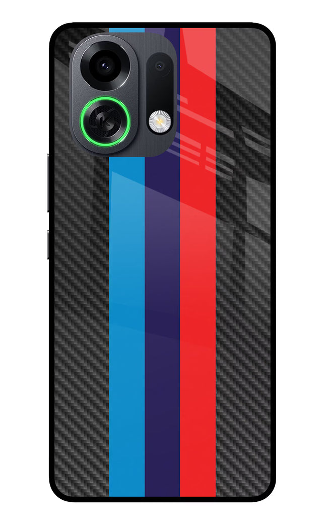 BMW Stripes Pattern OPPO K13 Turbo Pro 5G Metal Case Back Cover by Casekaro