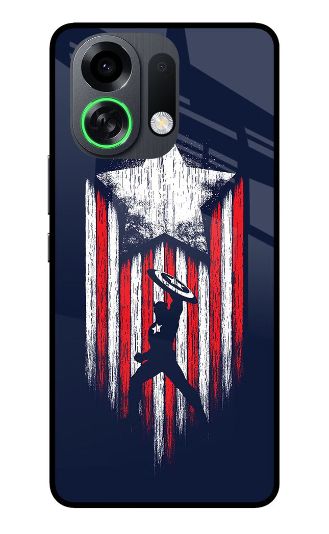 Captain America Marvel Art OPPO K13 Turbo Pro 5G Metal Case Back Cover by Casekaro