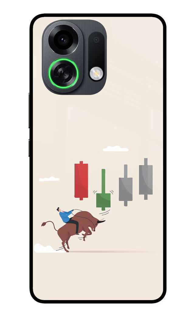 Bull Trading Momentum OPPO K13 Turbo Pro 5G Metal Case Back Cover by Casekaro