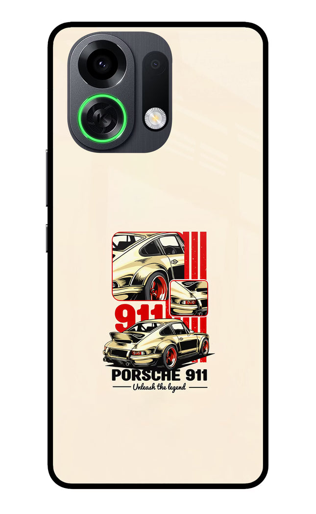 Classic Porsche 911 OPPO K13 Turbo Pro 5G Metal Case Back Cover by Casekaro