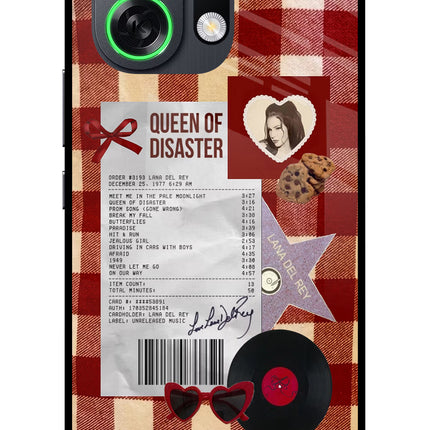 Queen of Disaster OPPO K13 Turbo Pro 5G Metal Case Back Cover by Casekaro