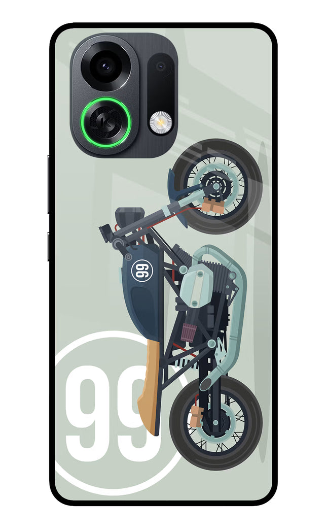 Classic Cafe Racer 99 OPPO K13 Turbo Pro 5G Metal Case Back Cover by Casekaro