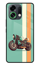 Striped Moto Drift OPPO K13 Turbo Pro 5G Metal Case Back Cover by Casekaro