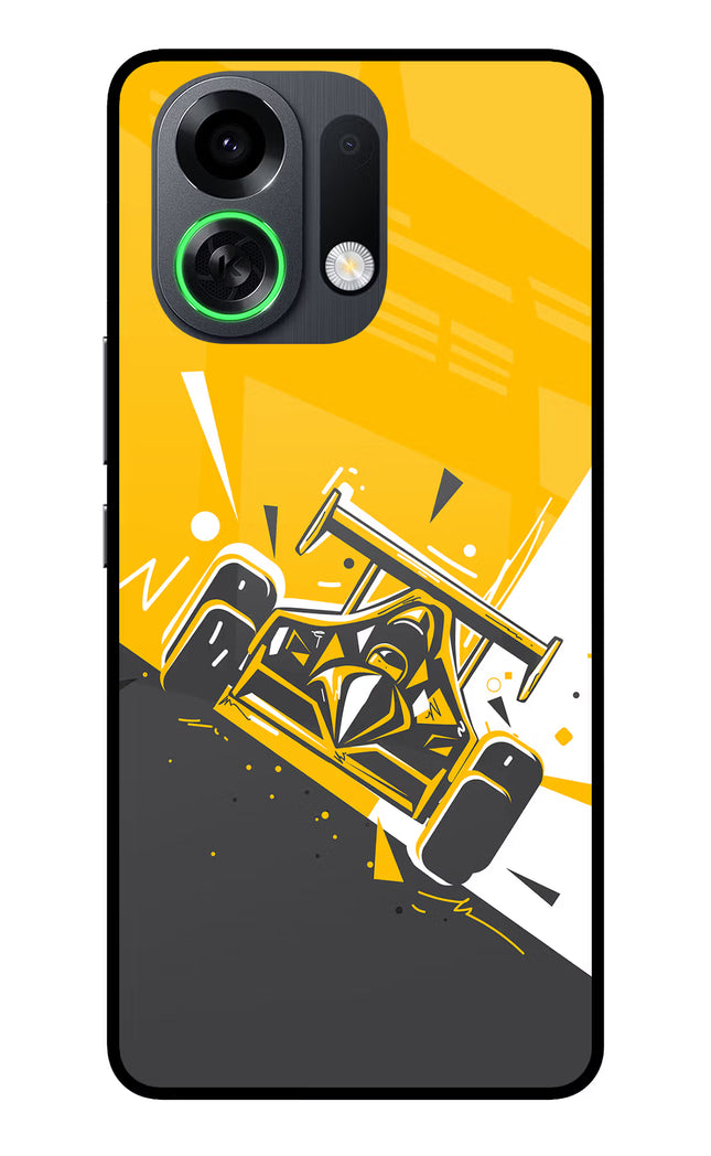 Track King OPPO K13 Turbo Pro 5G Metal Case Back Cover by Casekaro