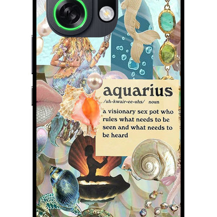 Aquarius Zodiac OPPO K13 Turbo Pro 5G Metal Case Back Cover by Casekaro