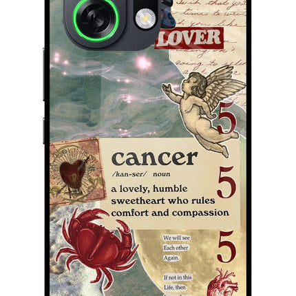 Cancer Zodiac OPPO K13 Turbo Pro 5G Metal Case Back Cover by Casekaro