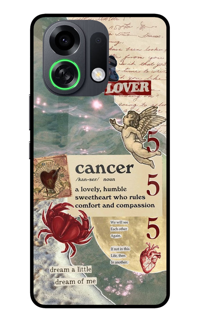 Cancer Zodiac OPPO K13 Turbo Pro 5G Metal Case Back Cover by Casekaro