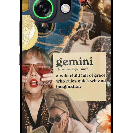 Gemini Zodiac OPPO K13 Turbo Pro 5G Metal Case Back Cover by Casekaro