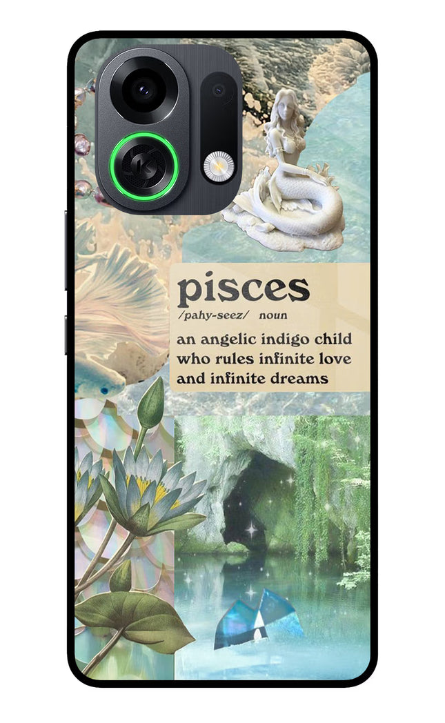 Pisces Zodiac OPPO K13 Turbo Pro 5G Metal Case Back Cover by Casekaro