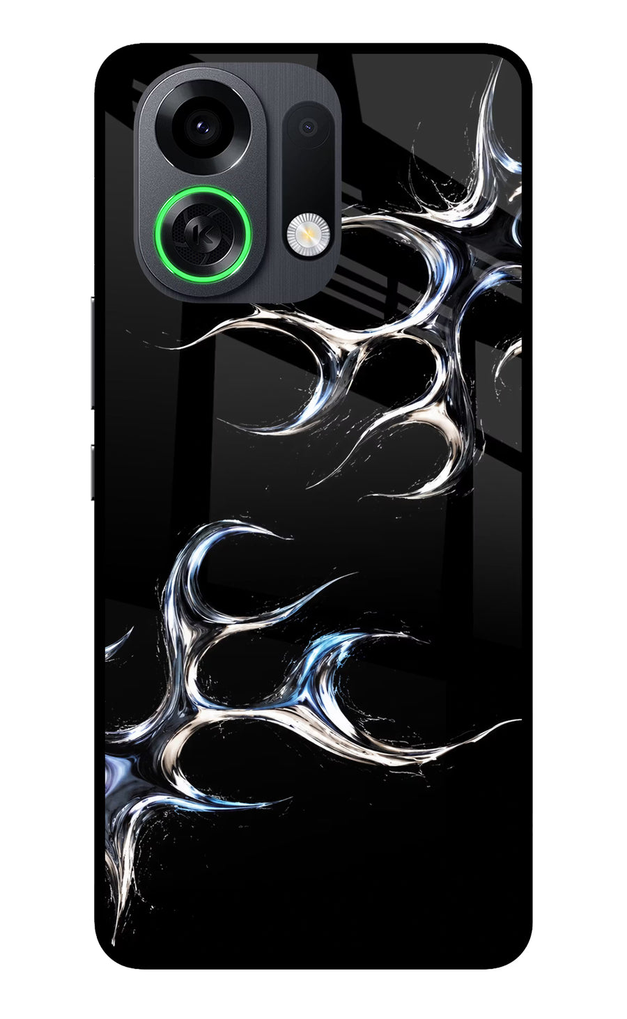Chrome Tribal OPPO K13 Turbo Pro 5G Back Cover, Metal case