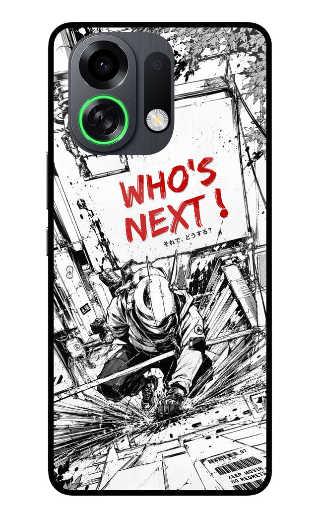 Who's Next OPPO K13 Turbo Pro 5G Metal Case Back Cover by Casekaro