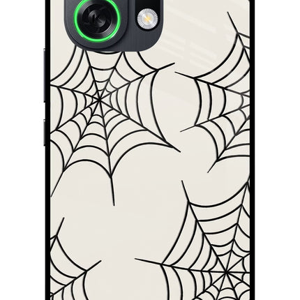Spider Web OPPO K13 Turbo Pro 5G Metal Case Back Cover by Casekaro