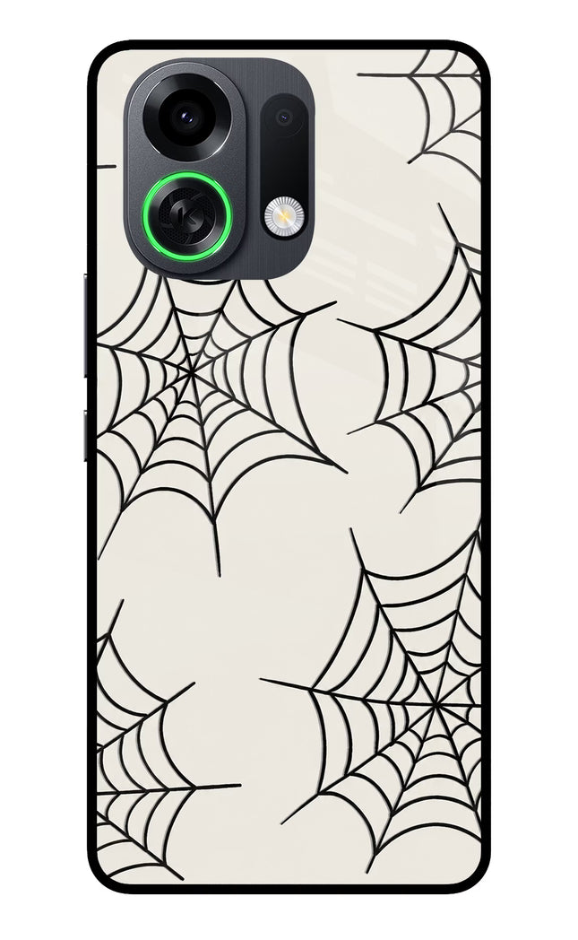 Spider Web OPPO K13 Turbo Pro 5G Metal Case Back Cover by Casekaro