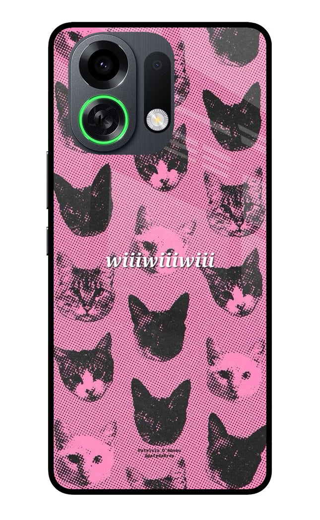 Pink Cats OPPO K13 Turbo Pro 5G Metal Case Back Cover by Casekaro
