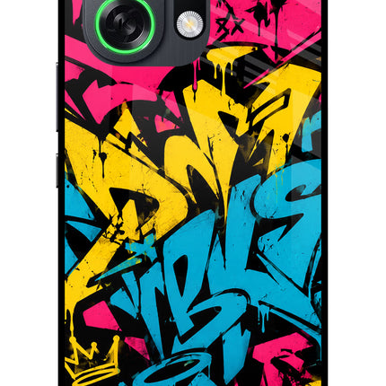 Graffiti Vibe OPPO K13 Turbo Pro 5G Metal Case Back Cover by Casekaro