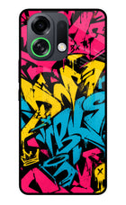 Graffiti Vibe OPPO K13 Turbo Pro 5G Metal Case Back Cover by Casekaro