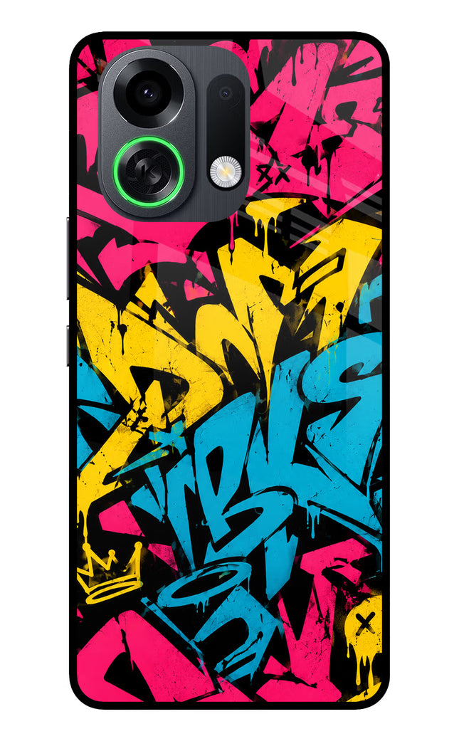 Graffiti Vibe OPPO K13 Turbo Pro 5G Metal Case Back Cover by Casekaro