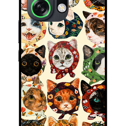 Cool Cat OPPO K13 Turbo Pro 5G Metal Case Back Cover by Casekaro