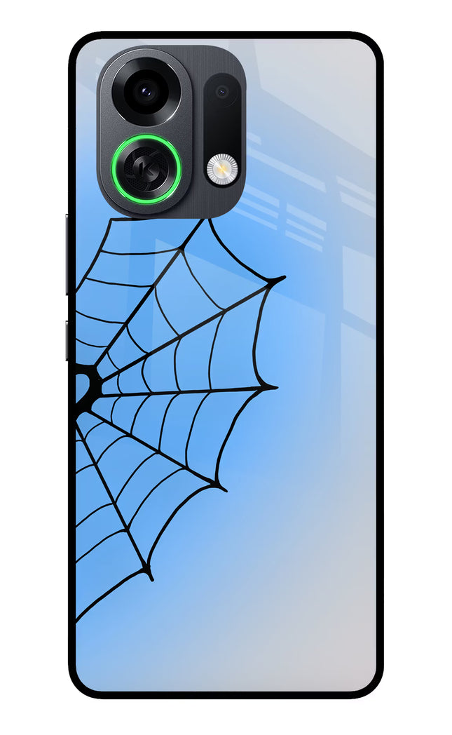 Blue Web OPPO K13 Turbo Pro 5G Metal Case Back Cover by Casekaro