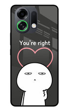 You're Right OPPO K13 Turbo Pro 5G Metal Case Back Cover by Casekaro