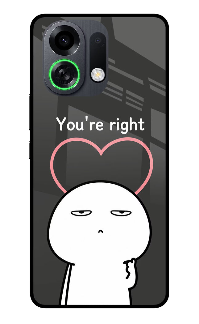 You're Right OPPO K13 Turbo Pro 5G Metal Case Back Cover by Casekaro