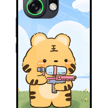 Tiger Treat OPPO K13 Turbo Pro 5G Metal Case Back Cover by Casekaro