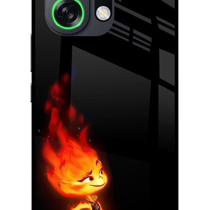 Ember Flame OPPO K13 Turbo Pro 5G Metal Case Back Cover by Casekaro
